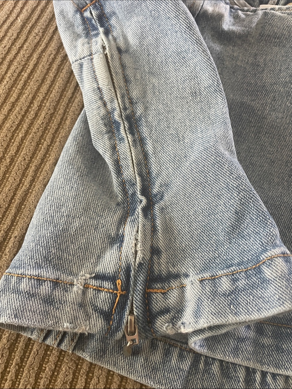 Women's Vintage Newport News Jeanology Collection Denim Tank Top Size 8 - Picture 3 of 9